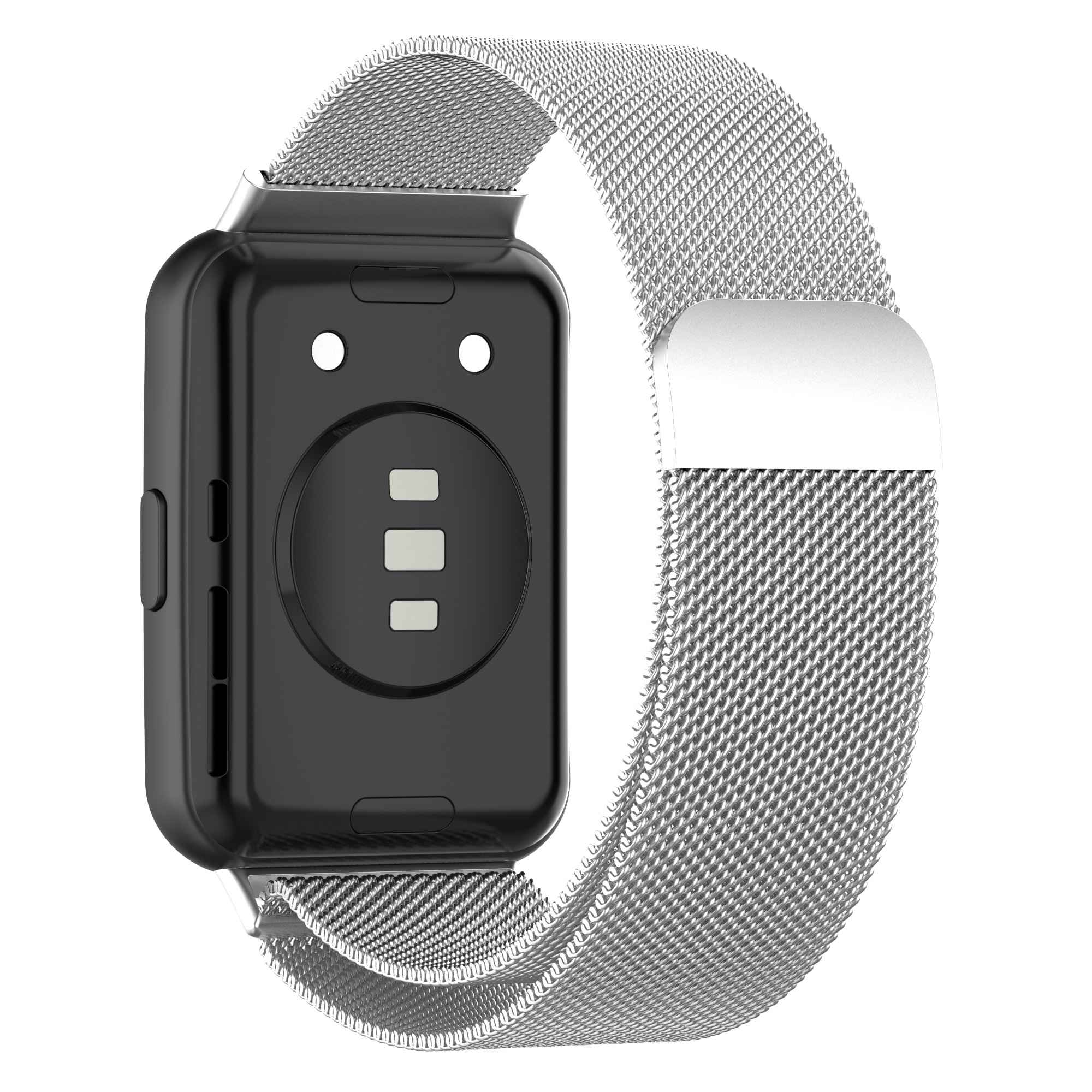 Metal Smart Watch Strap for Huawei Watch Fit 2 Adjustable Milanese Watchband Replacement Part Metal Smart Watch Strap for Huawei Watch Fit 2 Adjustable Milanese Watchband Replacement Part